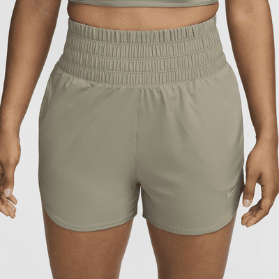 Shorts con forro de ropa interior Dri-FIT de tiro ultraalto de 8 cm para mujer Nike One