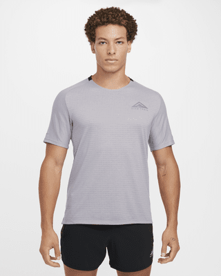 Мужские шорты Nike Trail Solar Chase Dri-FIT Short-Sleeve Top для бега