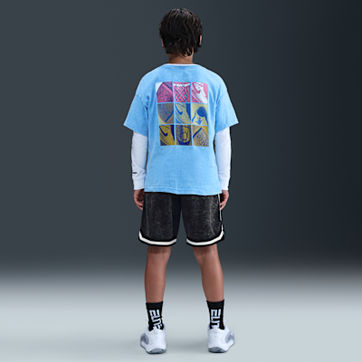 Nike DNA Culture Of Basketball Big Kids' Fleece Basketball Shorts