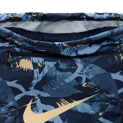 Nike Brasilia Printed Drawstring Bag (18L)
