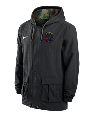Мужская куртка Alabama Nike Full-Snap Hooded Military