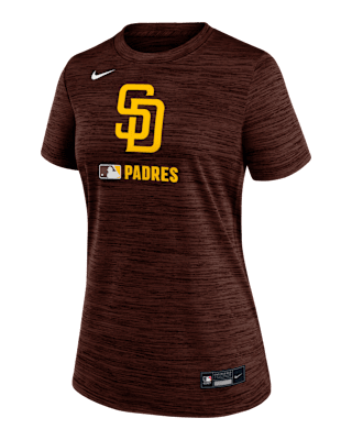 Женская футболка San Diego Padres Authentic Collection Velocity Nike Dri-FIT MLB