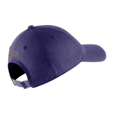 Los Angeles Lakers City Edition Nike NBA Adjustable Cap