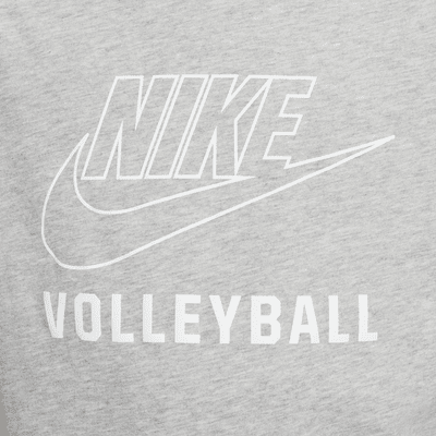 Playera de vóleibol para niños talla grande Nike Swoosh