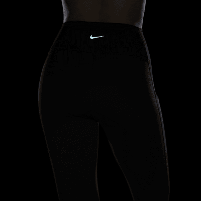 Leggings tiro alto de 7/8 con bolsillos para mujer Nike One