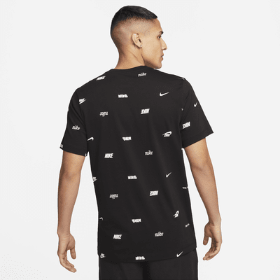 Playera con estampado en toda la prenda para hombre Nike Club