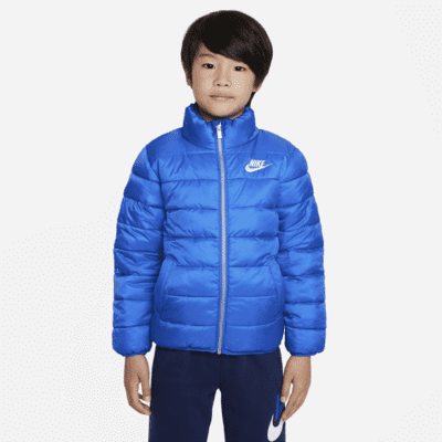 Chamarra acolchada para niños de preescolar Nike Solid