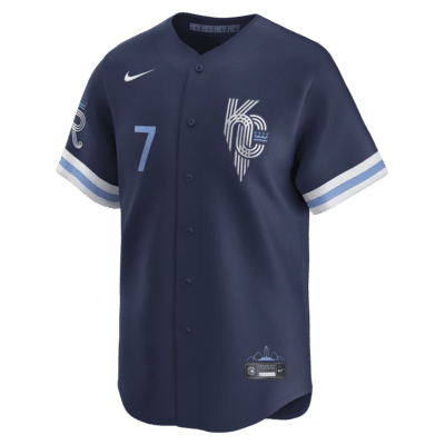 Bobby Witt Jr. Kansas City Royals City Connect Men's Nike Dri-FIT ADV MLB Limited Jersey