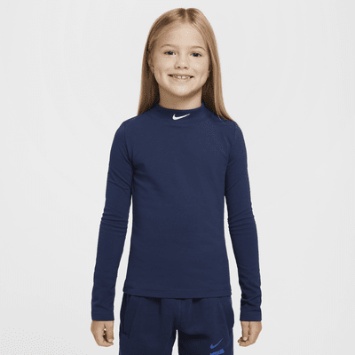 Nike Sportswear Girls' Long-Sleeve Top