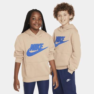Sudadera con gorro para niños talla grande Nike Sportswear Club Fleece ...