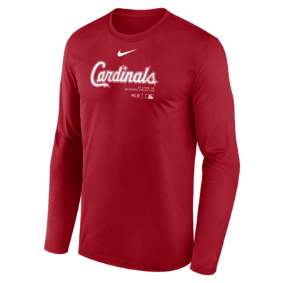 Мужская футболка St. Louis Cardinals Authentic Collection Practice