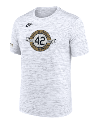 Мужская футболка Brooklyn Dodgers 2026 Jackie Robinson Day Velocity Nike Dri-FIT MLB