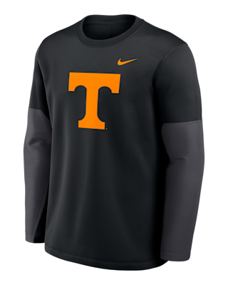 Мужская футболка Tennessee Sideline Coach Nike Therma-FIT College Long-Sleeve