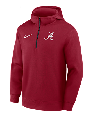 Мужское худи Alabama Coaches Premium Men’s Nike Dri-FIT College 1/4-Zip Hoodie