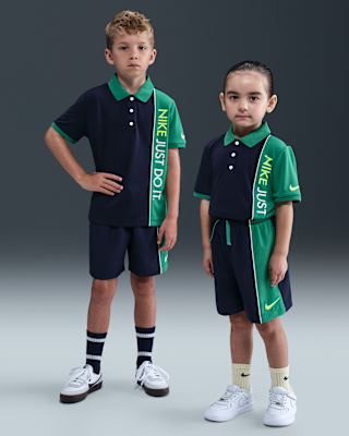 Детские шорты Nike Net Dri-FIT Little Kids' 2-Piece Shorts Set