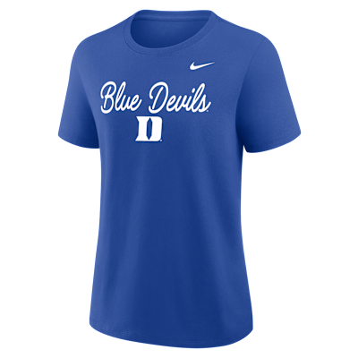 Duke Script Mantra Logo Women's Nike College T-Shirt from Nike - $38