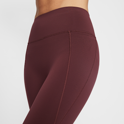 Nike Universa Women's High-Waisted 7/8 Leggings with No Front Seam
