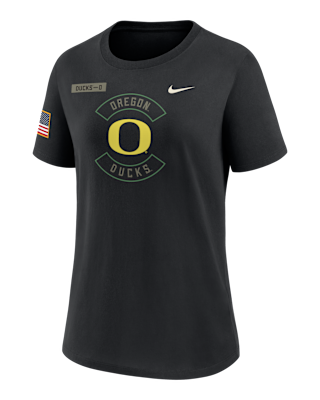 Женская футболка Oregon Military Appreciation Nike Dri-FIT College