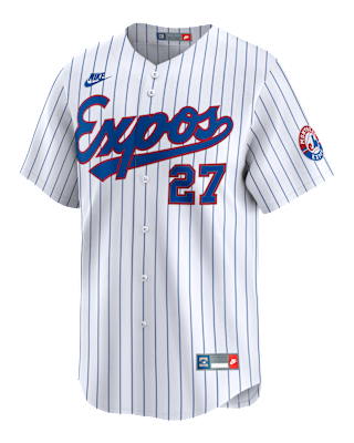 Мужская куртка Vladimir Guerrero Montreal Expos Cooperstown Nike Dri-FIT MLB Limited Jersey