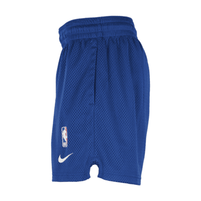 Shorts Nike Dri-FIT de la NBA para niños talla grande New York Knicks Spotlight