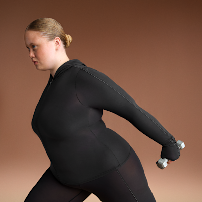 Sudadera con gorro y cierre completo para mujer NikeSKIMS Weightless Layers