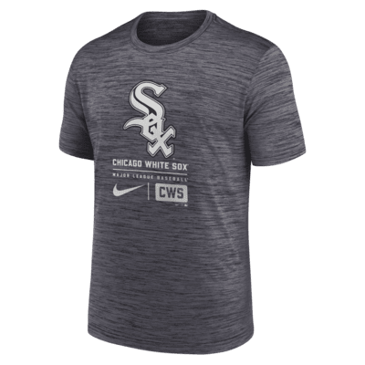 Мужская футболка Chicago White Sox Large Logo Velocity
