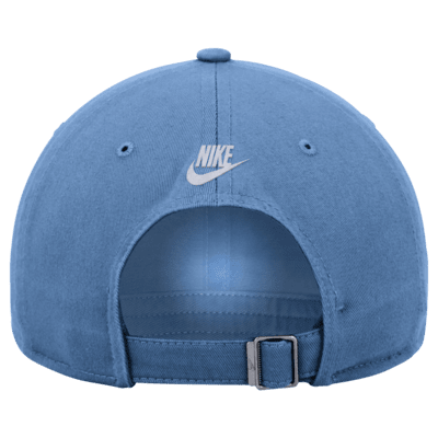 Gorra universitaria Nike ajustable con logotipo de UNC