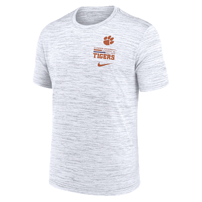 Clemson Campus Chest Stack Velocity Men's Nike Dri-FIT College T-Shirt