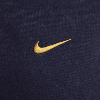 Felpa pullover in French Terry con cappuccio Nike Football Inter Club da uomo – Terza