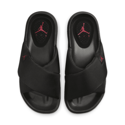 air jordan black slides