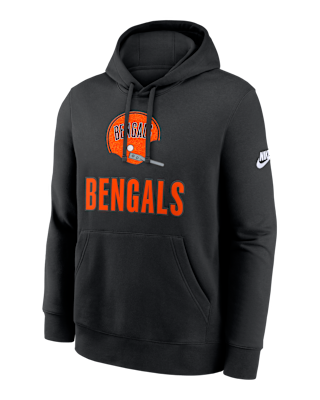Мужское худи Cincinnati Bengals Best Season Rewind Club Nike NFL Pullover Hoodie