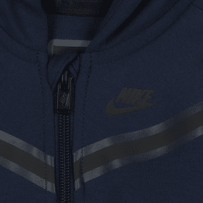 Nike Sportswear Tech Fleece Baby (0-9M) Full-Zip Coverall. Nike.com
