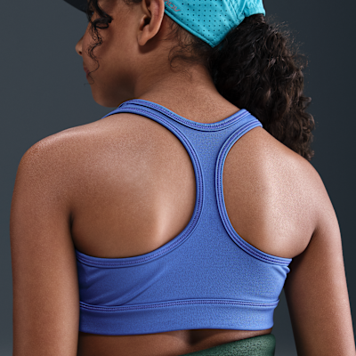 Brassière de sport Nike Swoosh pour fille
