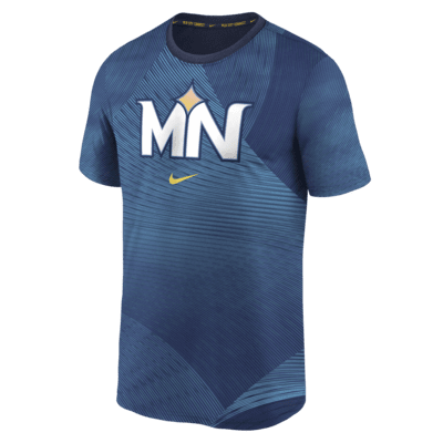 Minnesota Twins City Connect Practice Velocity Men's Nike Dri-FIT MLB T-Shirt