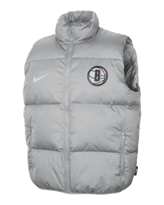 Мужская безрукавка Brooklyn Nets City Edition Nike NBA Puffer Vest