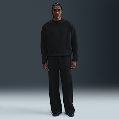 Sudadera de cuello redondo de tejido Fleece de ajuste holgado para hombre Nike Tech