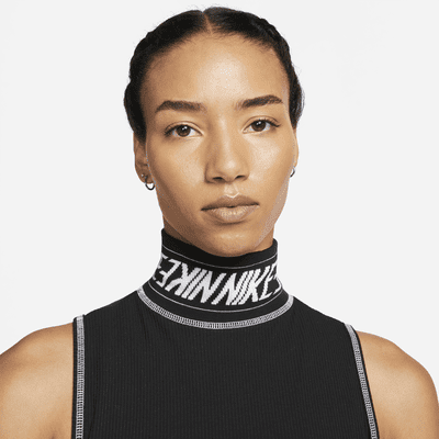 Vestido de cuello alto sin mangas para mujer Nike Sportswear 