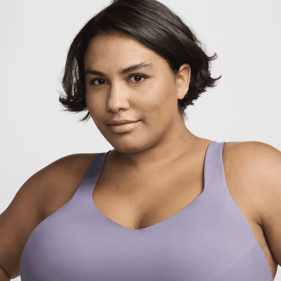 Bra deportivo ajustable acolchado para mujer (talla grande) Nike Indy High Support