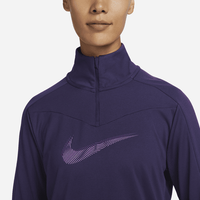 Nike Dri-FIT Swoosh Women's 1/4-Zip Running Top