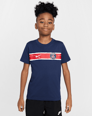 Детская футболка Paris Saint-Germain Heritage Big Kids' Nike Soccer