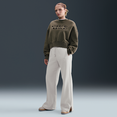 Nike Sportswear Phoenix Fleece Women's High-Waisted Wide-Leg Pants