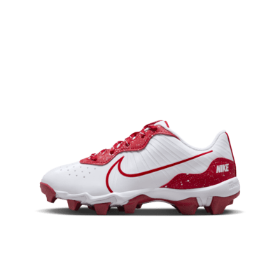 Tacos de béisbol para niños talla pequeña/grande Nike Alpha Huarache 4 Keystone