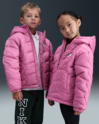 Детская куртка Nike Little Kids' Swoosh Quilted Puffer