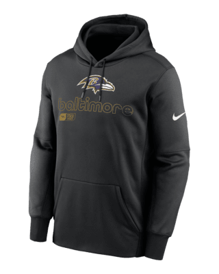 Мужское худи Baltimore Ravens Men’s Nike Therma NFL Pullover Hoodie