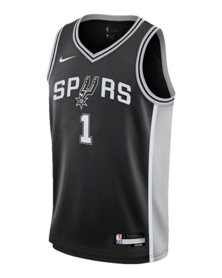 Подростковые джерси Victor Wembanyama San Antonio Spurs 2023/24 Icon Edition Big Kids' Nike NBA Swingman Jersey