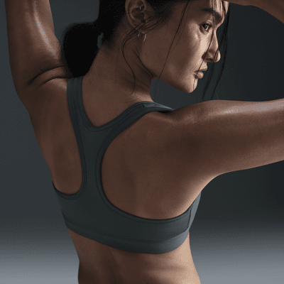 Bra deportivo sin almohadillas para mujer Nike Swoosh Light Support