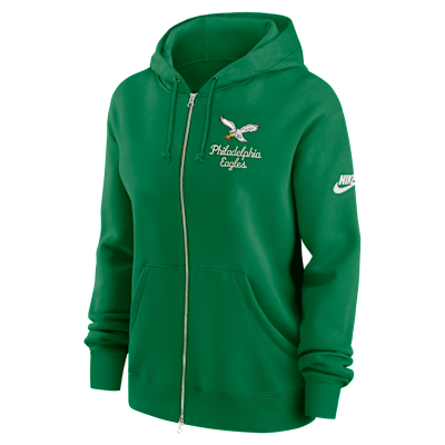 Philadelphia Eagles Phoenix Rewind Women's Nike NFL Full-Zip Hoodie