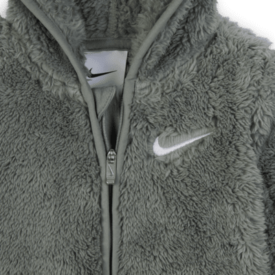 Mono para bebé Nike Hooded Sherpa Coverall