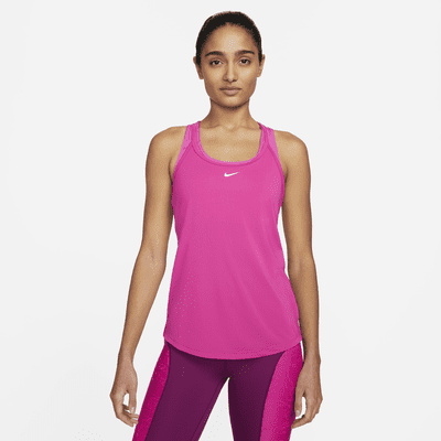 nike women's dry slim strappy tank top