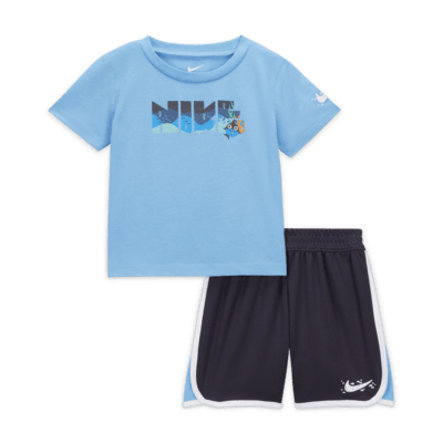 Nike Sportswear Coral Reef Mesh Shorts Set